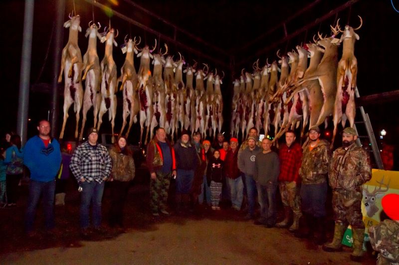 20161116 mancelona 62th buck pole 2016