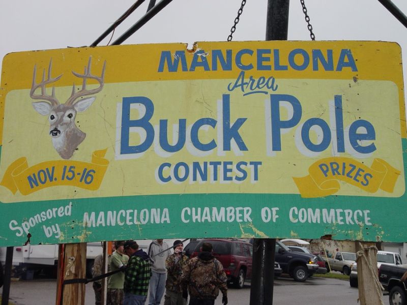 20081114 mancelona buck pole 2008  