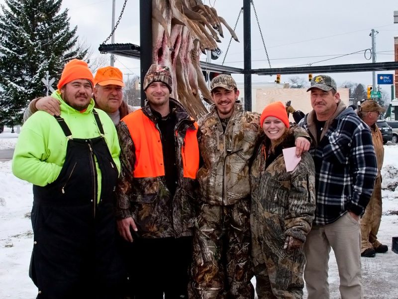 20141115 mancelona 60th buck pole 2014