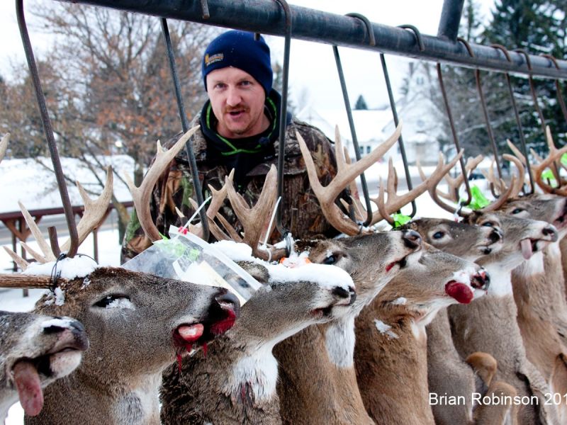 20141116 mancelona 60th buck pole 2014