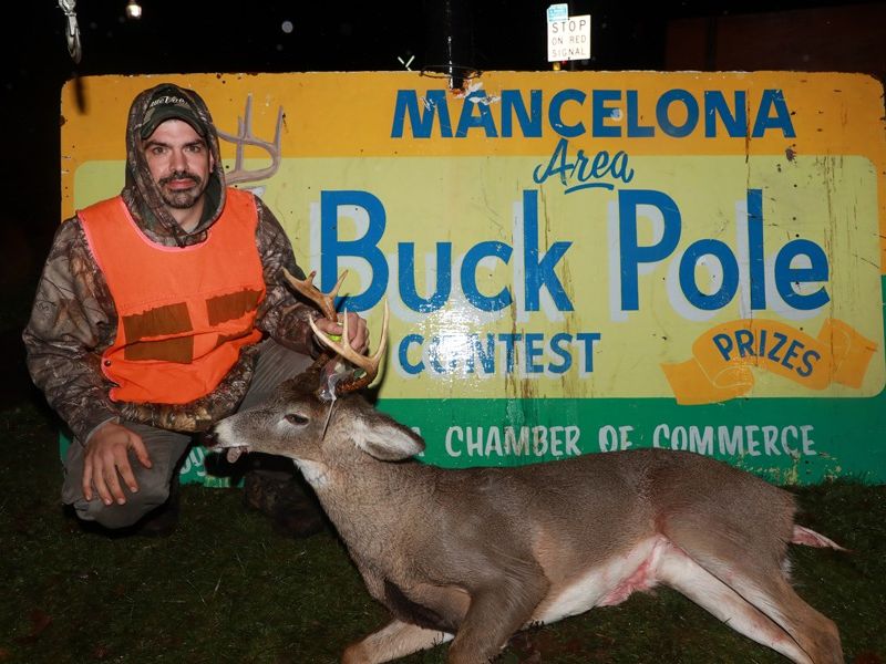 20171115 mancelona buck pole 63rd