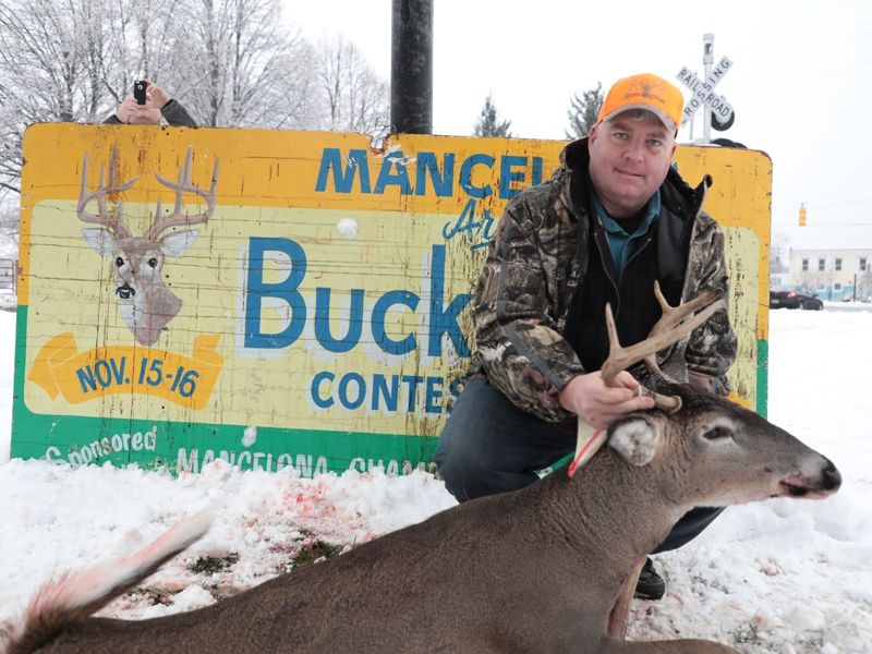 20181116 mancelona 64th buck pole 2018