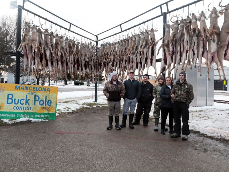 20211116 mancelona 67th buck pole 2021