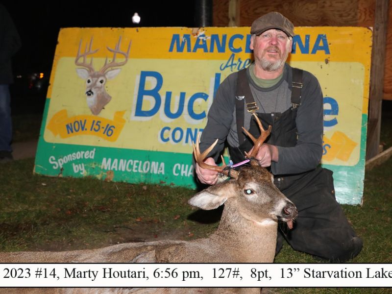 2023 marty houtari buck pole banner