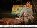 2023 mike cobb  buck pole banner