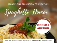 Mancelona Education Foundation Spaghetti Dinner & Auction